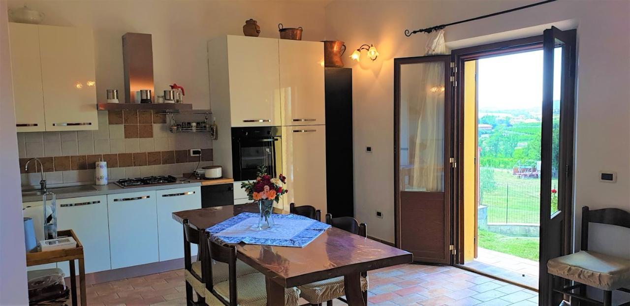 Casina Di Pacina Villa Abbadia di Montepulciano Екстериор снимка